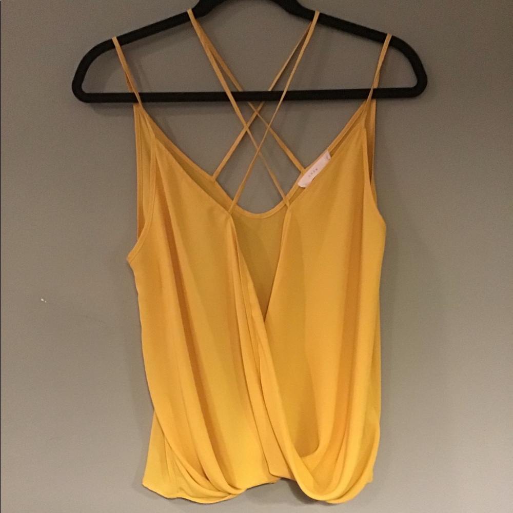Strappy Yellow Tank